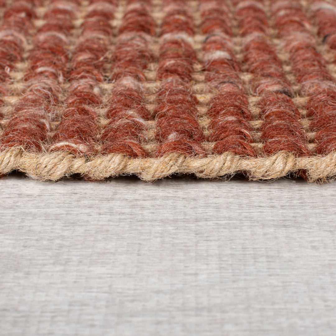 Tapis en jute de couloir OMBRE