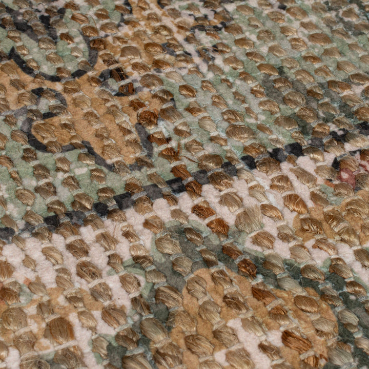 Tapis en jute de couloir SELENA