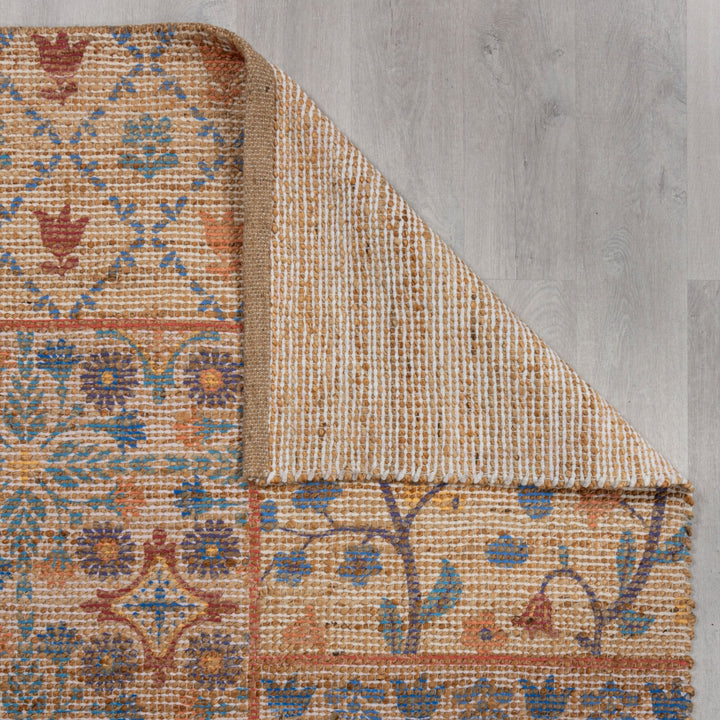 Tapis en jute TAYLOR PATCHWORK