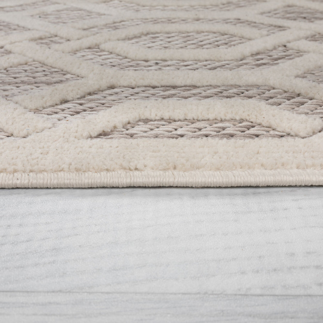 Tapis extérieur rond MATARO