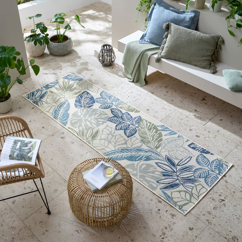 Tapis long extérieur BELLA LEAF
