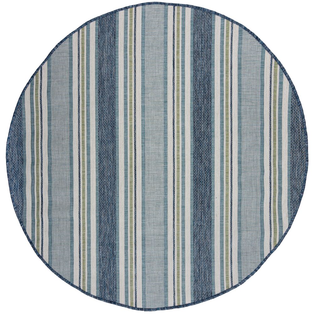 Tapis extérieur rond ROMA