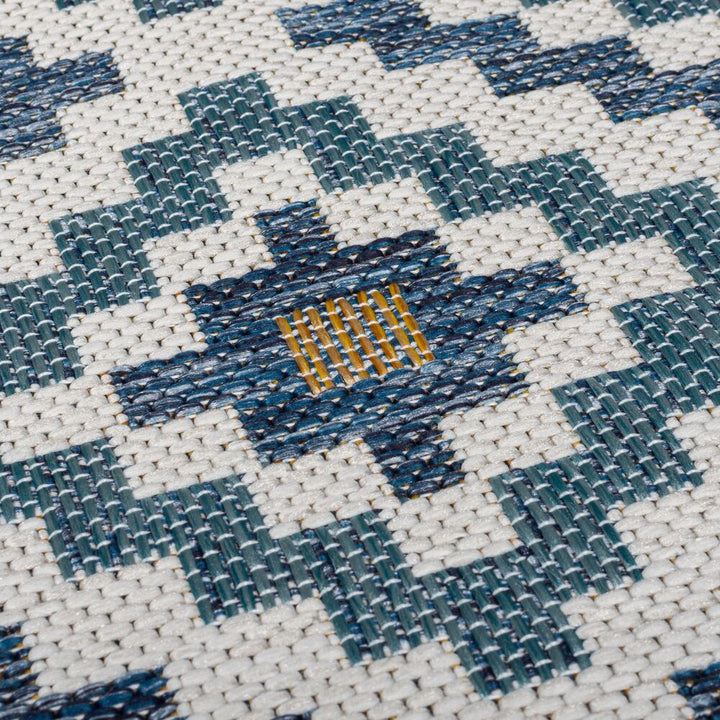 Tapis extérieur rond ZIA