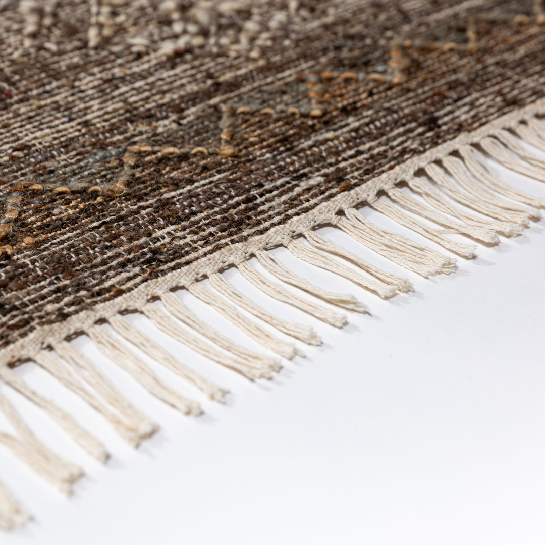 Tapis en jute et laine MARRIA VINTAGE