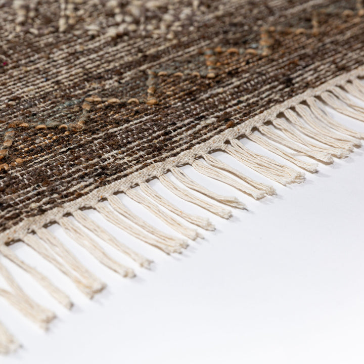 Tapis en jute et laine MARRIA VINTAGE
