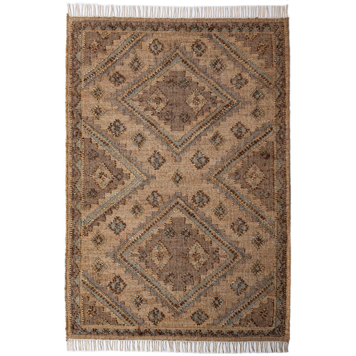 Tapis en jute et laine ORIN VINTAGE