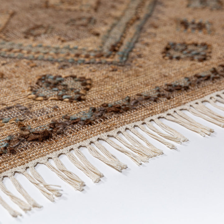 Tapis en jute et laine ORIN VINTAGE