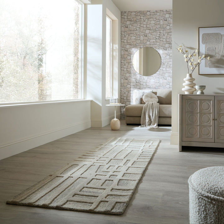 Tapis de couloir en laine ELVA