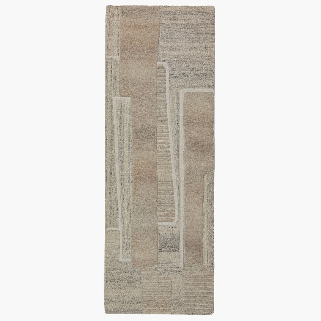 Tapis en laine de couloir LIRA