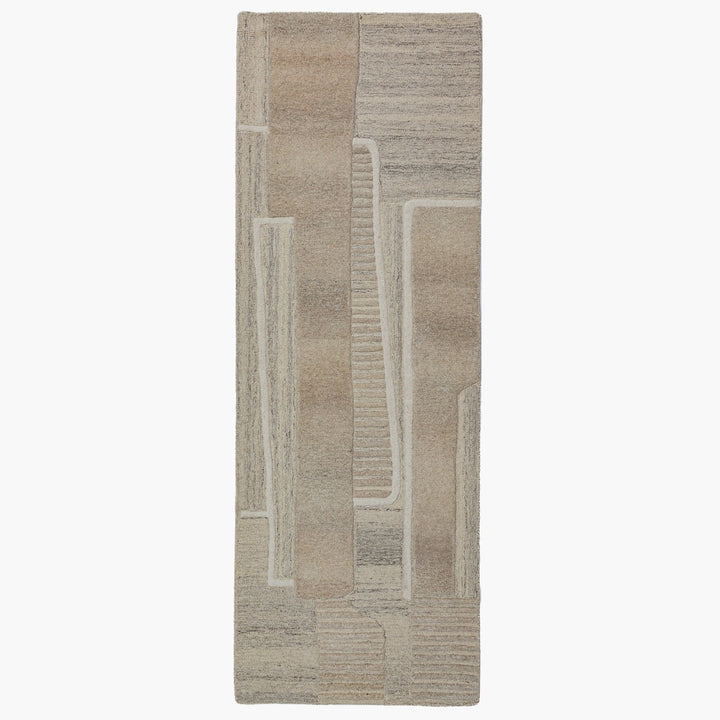 Tapis en laine de couloir LIRA