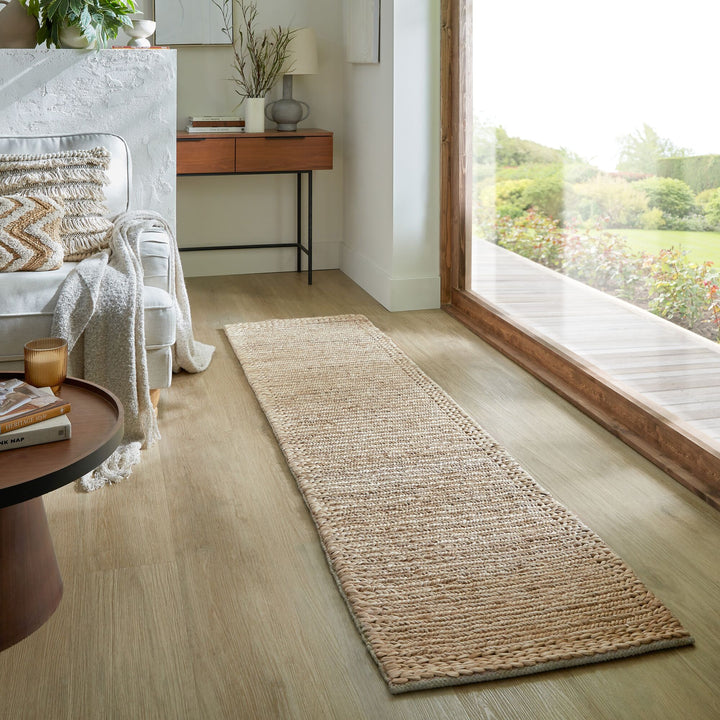Tapis de couloir en jute DREW