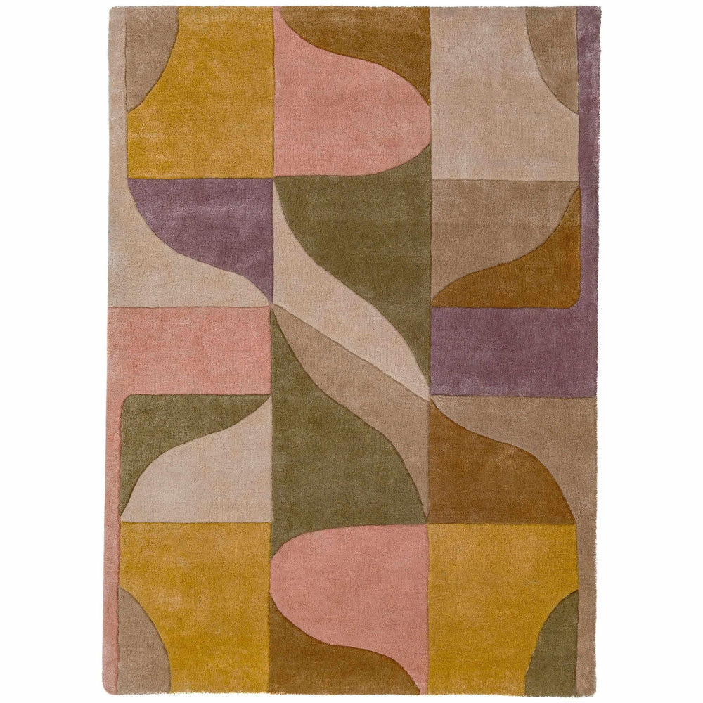 tapis salon moderne illuminate multicolore #couleur_multicolore