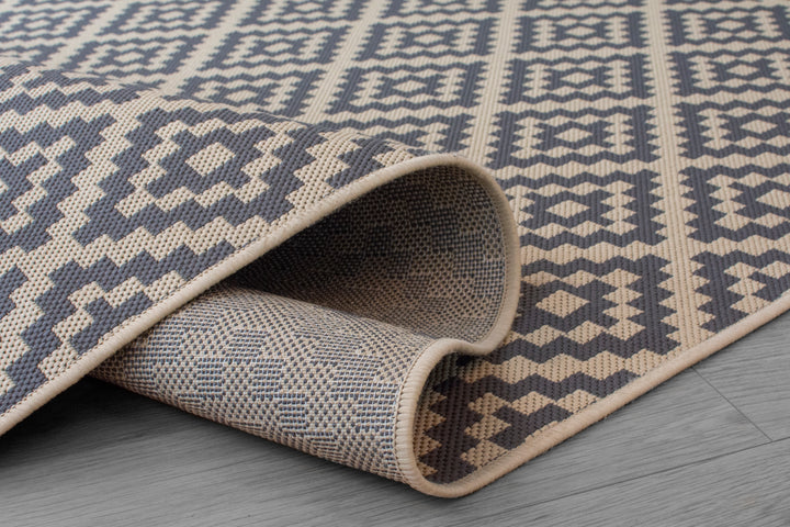 Tapis intérieur extérieur carré MORETTI
