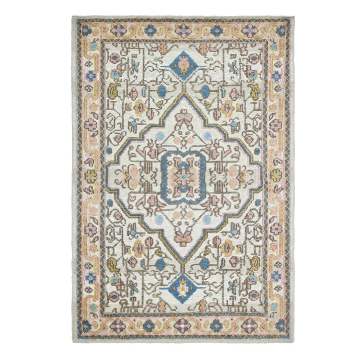Tapis premium en laine noué à la main AUVIA