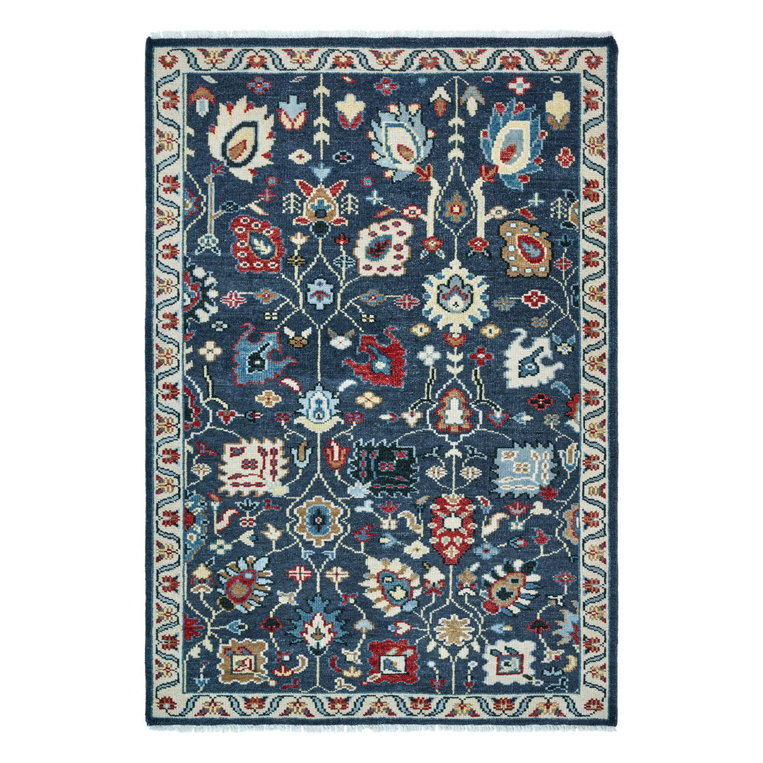 Tapis premium en laine noué à la main FRANCESCA