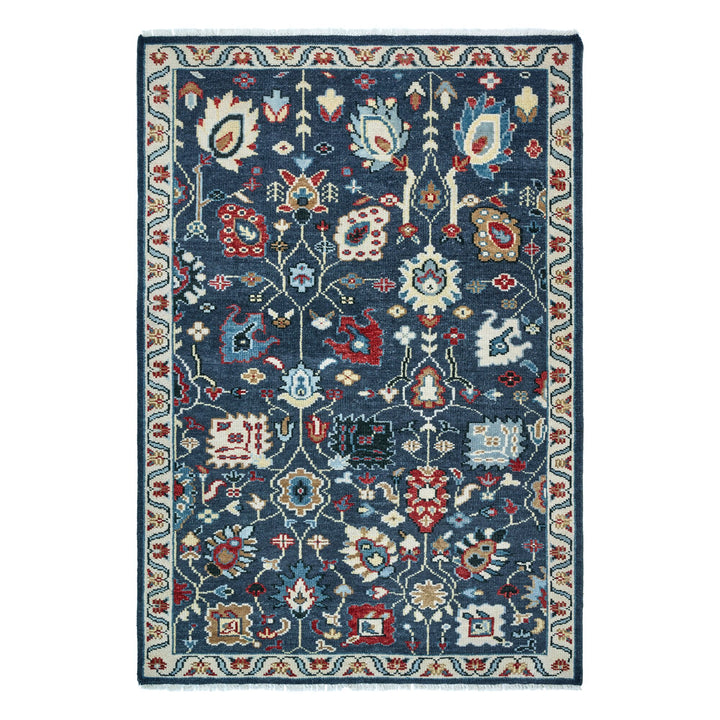 Tapis premium en laine noué à la main FRANCESCA