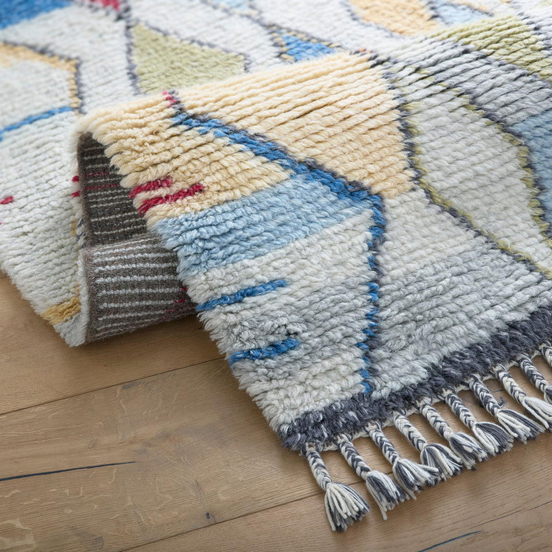 Tapis premium en laine noué à la main HARLS