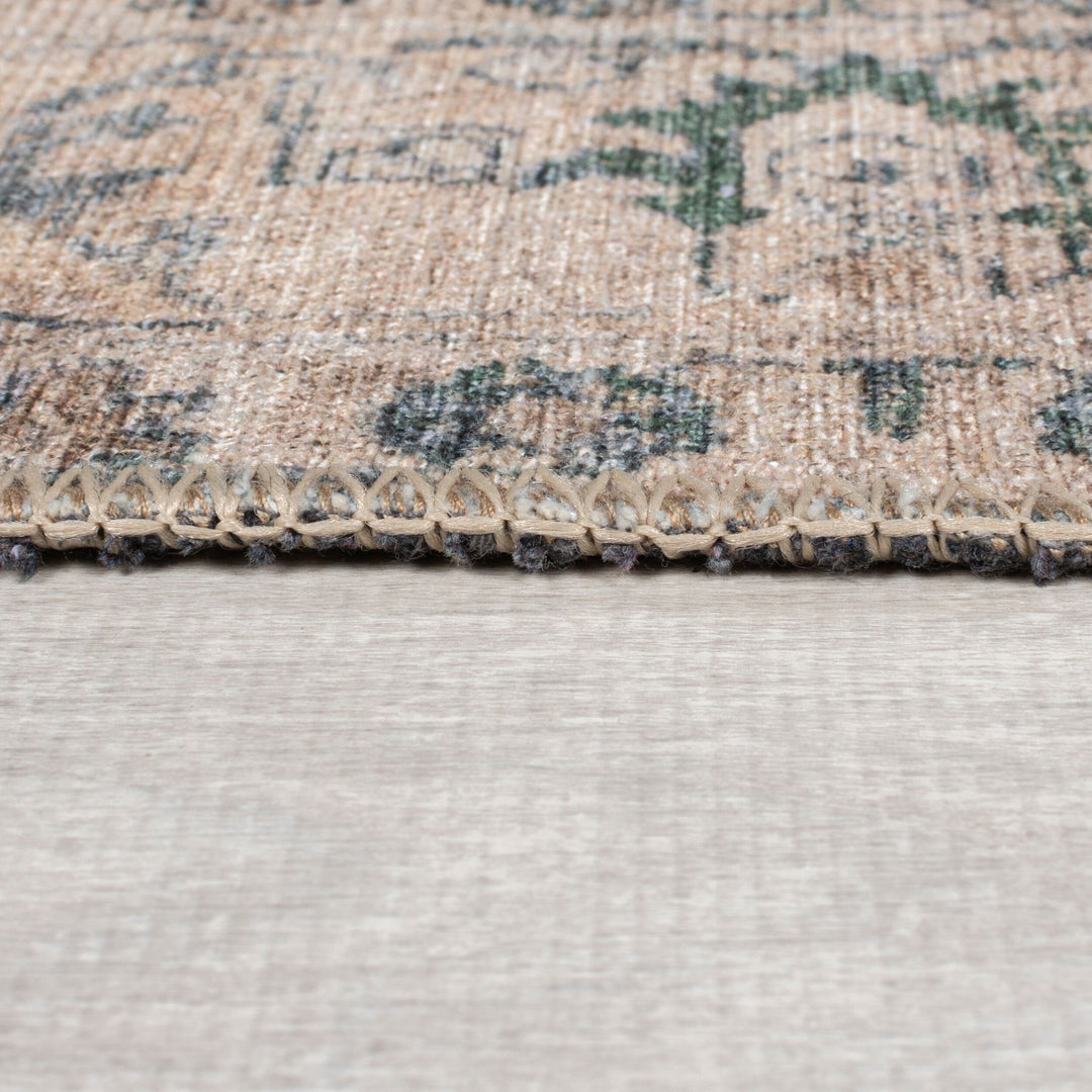 Tapis de couloir lavable BEAU FLORAL