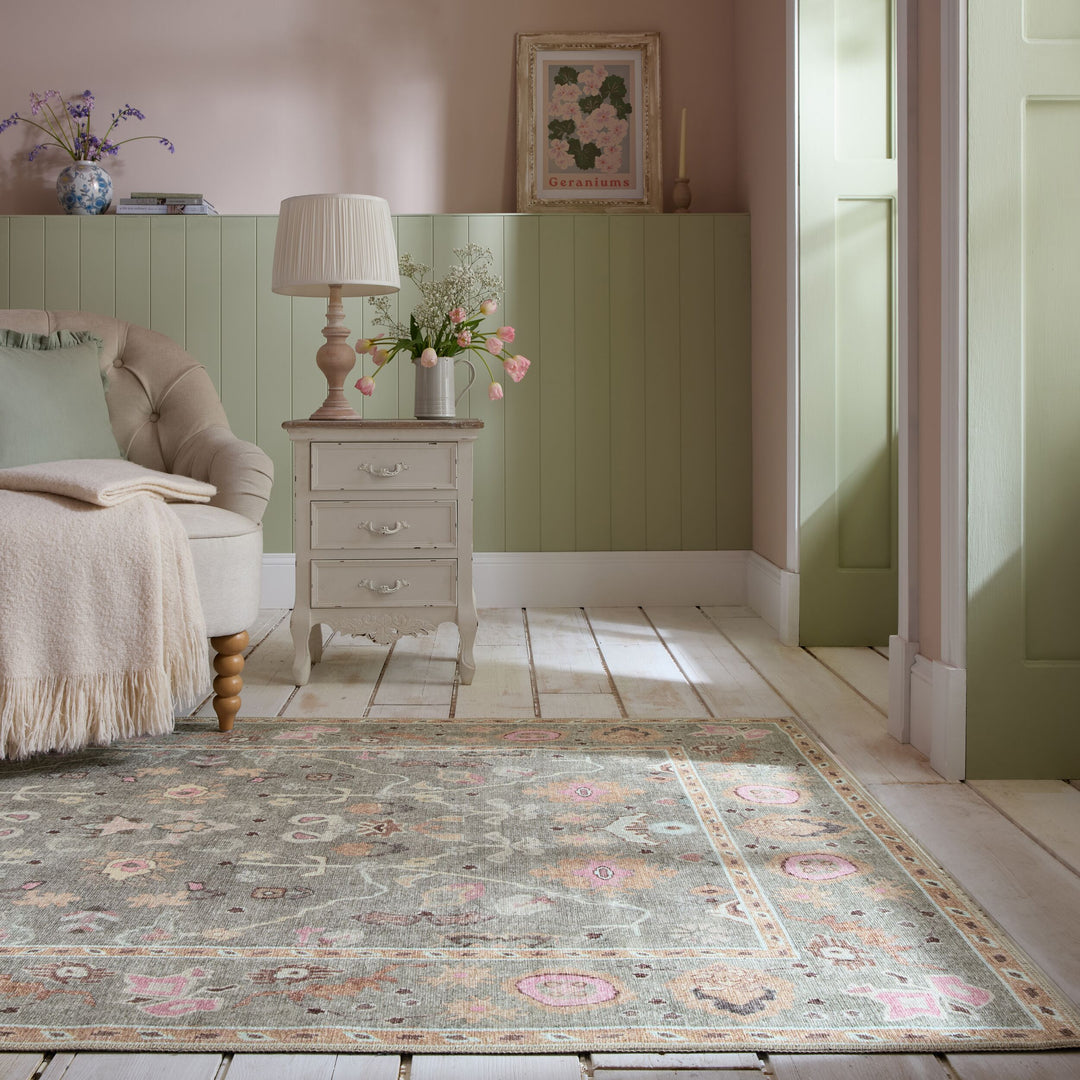 Tapis lavable UNA FLORAL