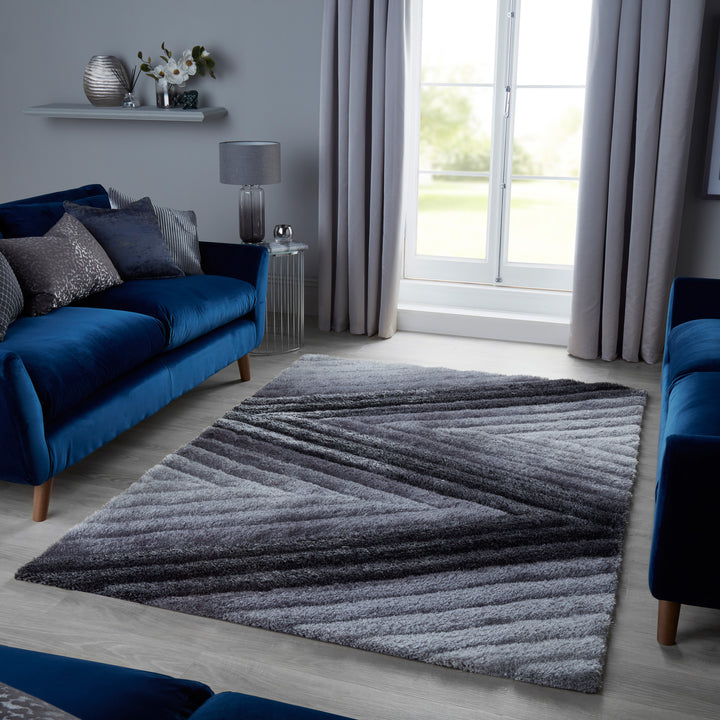 Tapis moderne CARVED OMBRE