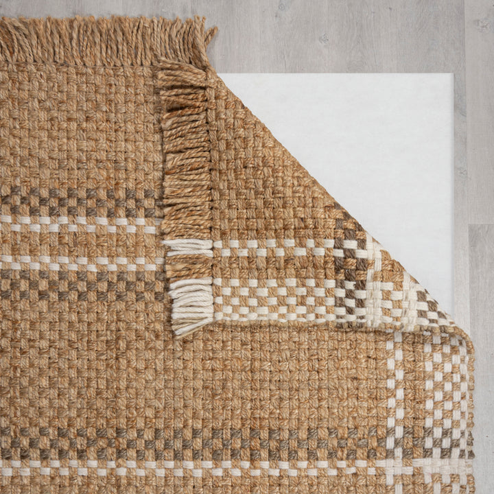 Tapis en jute BASKETWEAVE