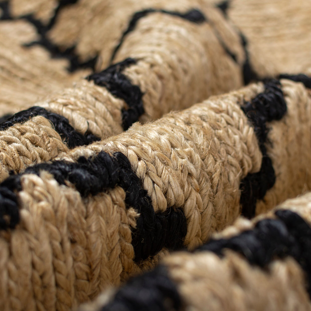 Tapis en jute MAROC BRAID