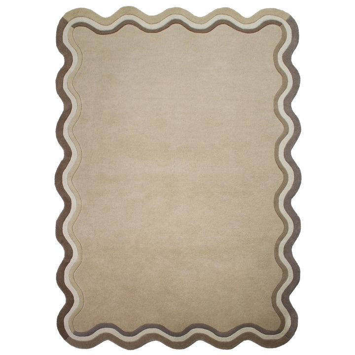Tapis en laine LOIS SCALLOP