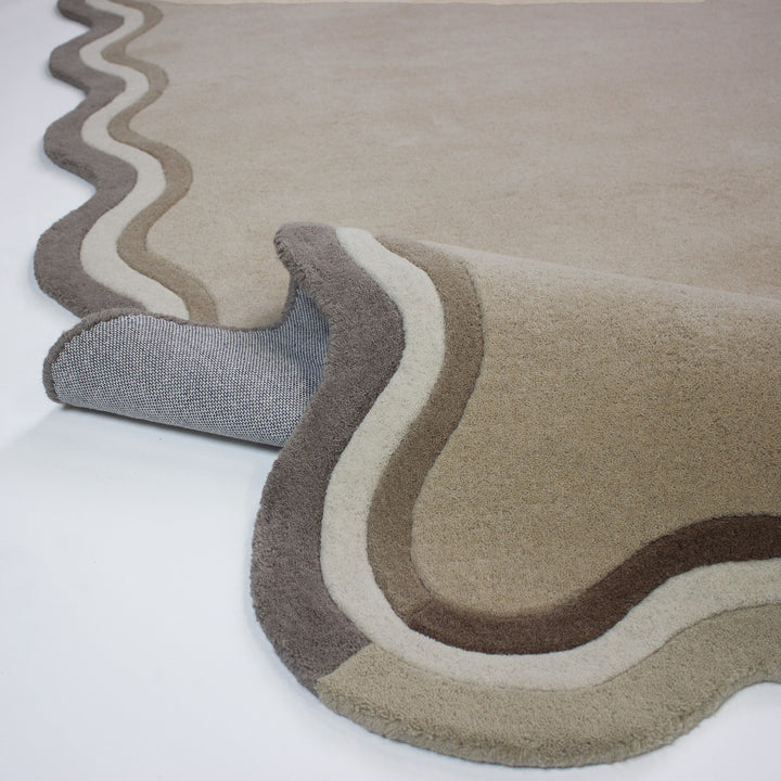 Tapis en laine LOIS SCALLOP