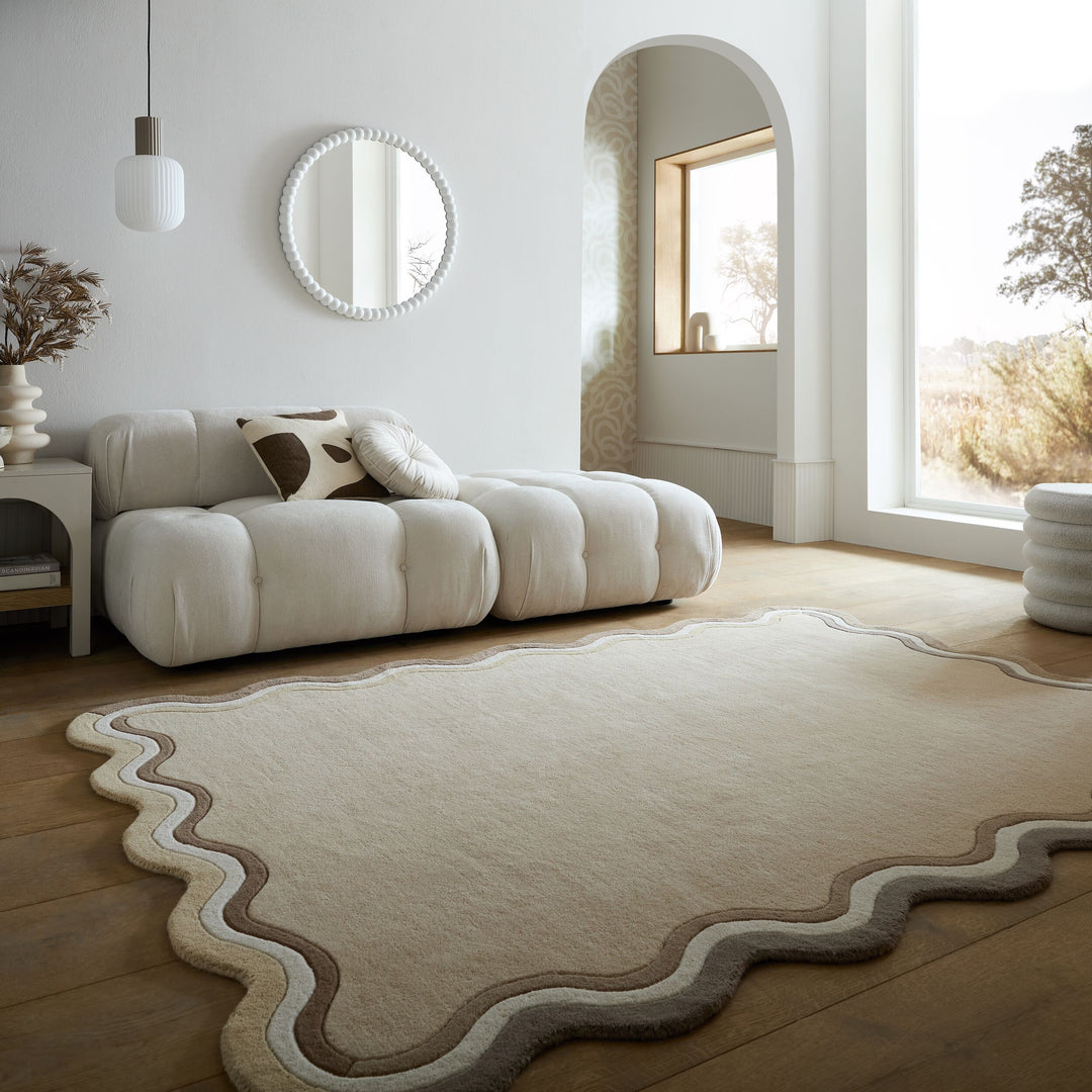 Tapis en laine LOIS SCALLOP