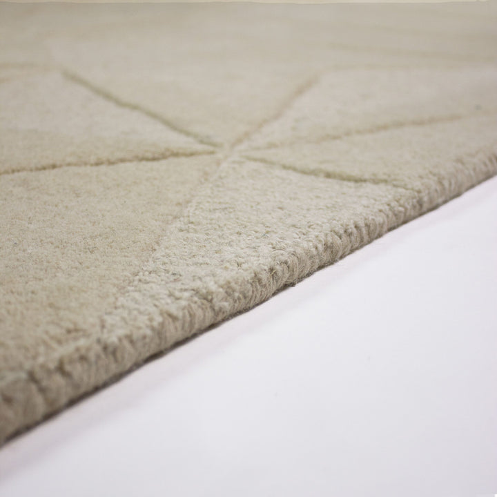 Tapis en laine rond SHARD
