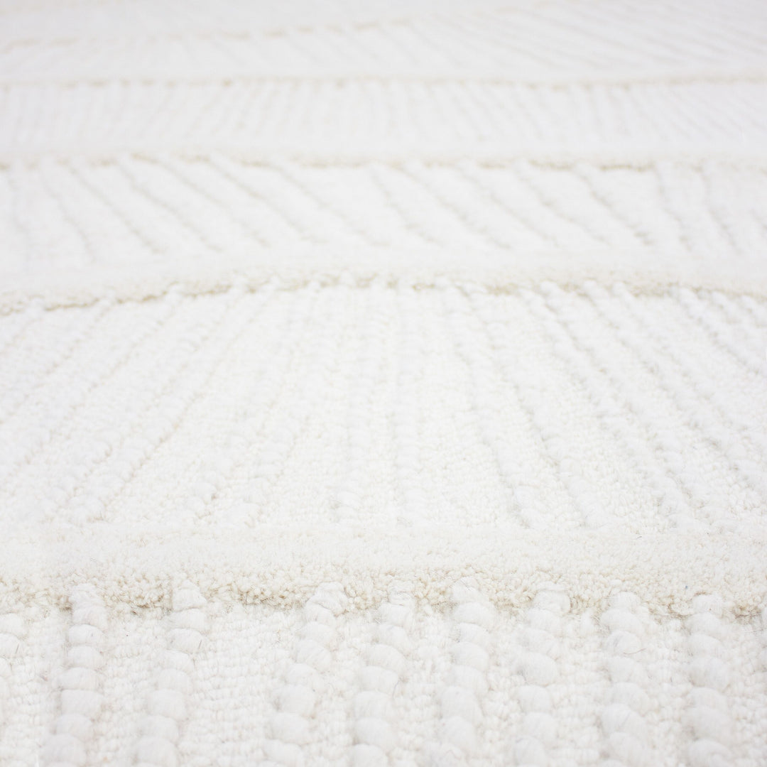 Tapis en laine de couloir VAGUES