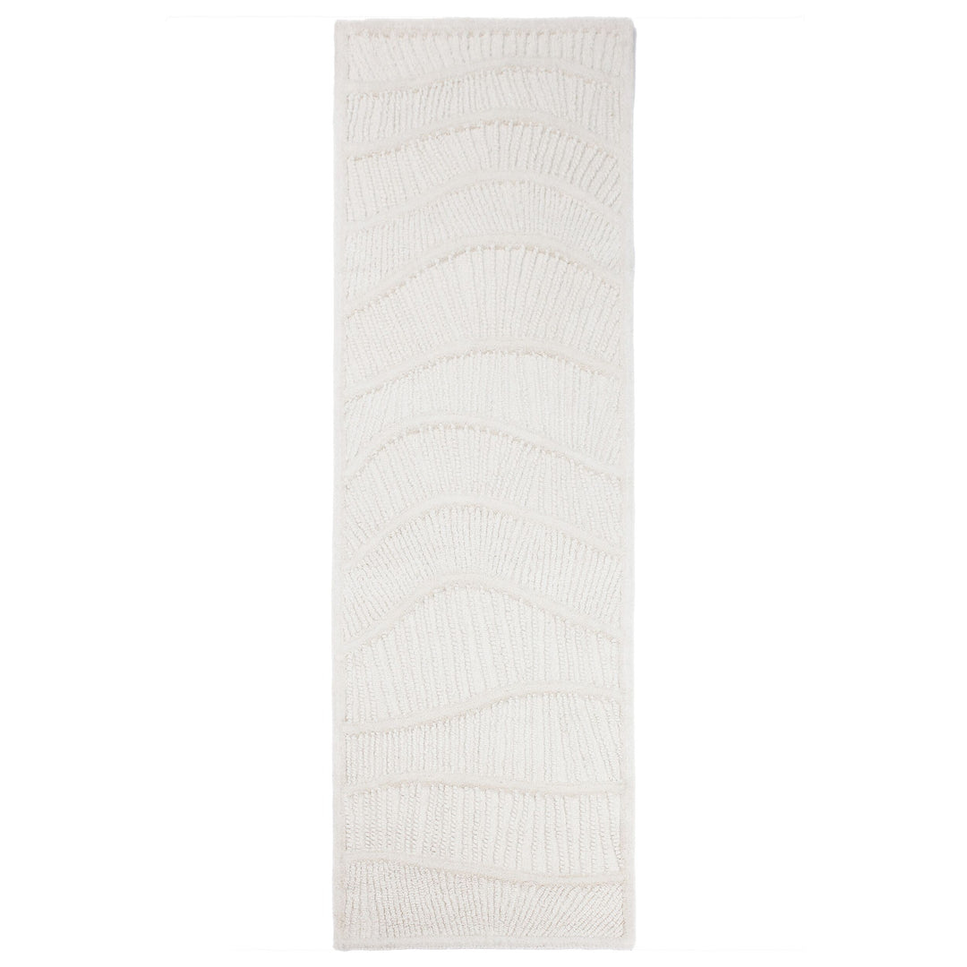 Tapis en laine de couloir VAGUES