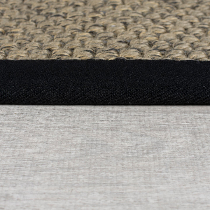 Tapis de couloir et escalier SISAL BORDER