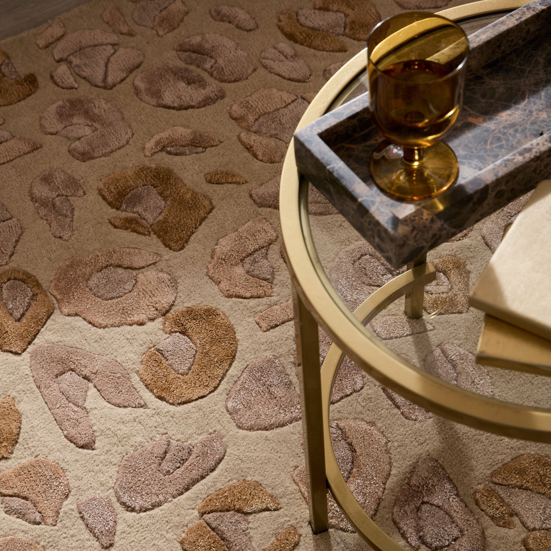 Tapis en laine LEOPARD