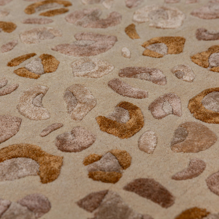 Tapis de couloir en laine LEOPARD