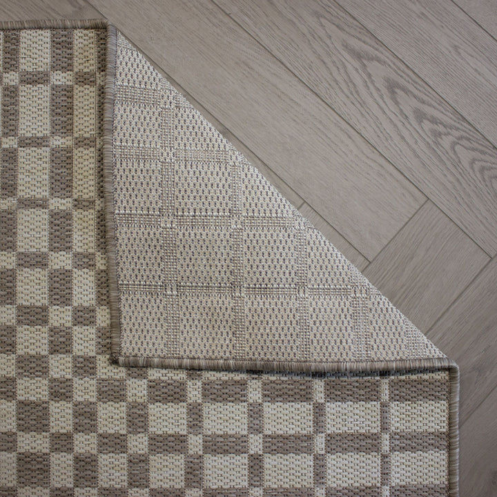 Tapis de couloir extérieur CHECKERBOARD