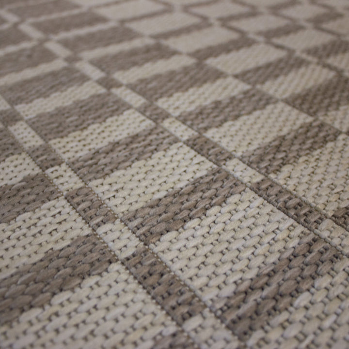 Tapis de couloir extérieur CHECKERBOARD