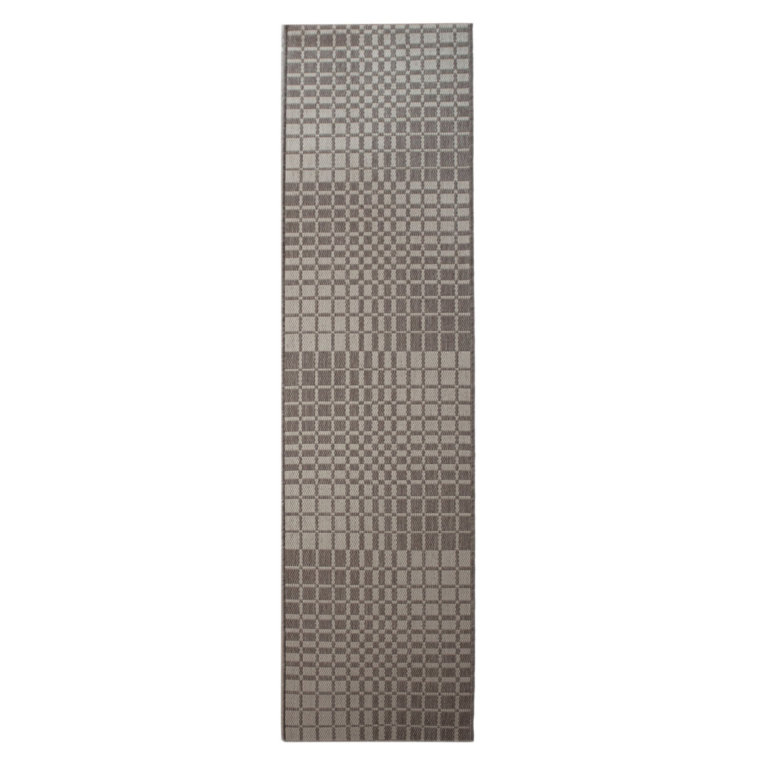 Tapis de couloir extérieur CHECKERBOARD