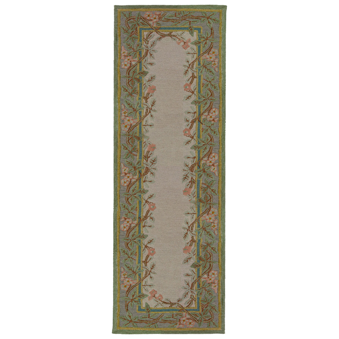 Tapis en laine de couloir VERONA FLORAL