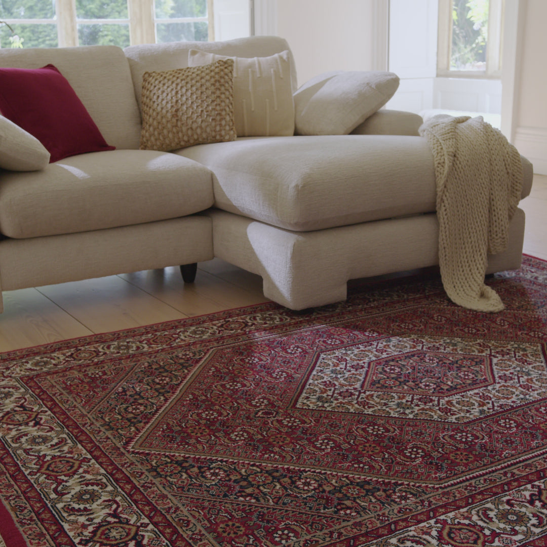 Tapis premium en laine noué à la main MIRELA