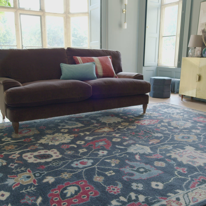 Tapis premium en laine noué à la main FRANCESCA
