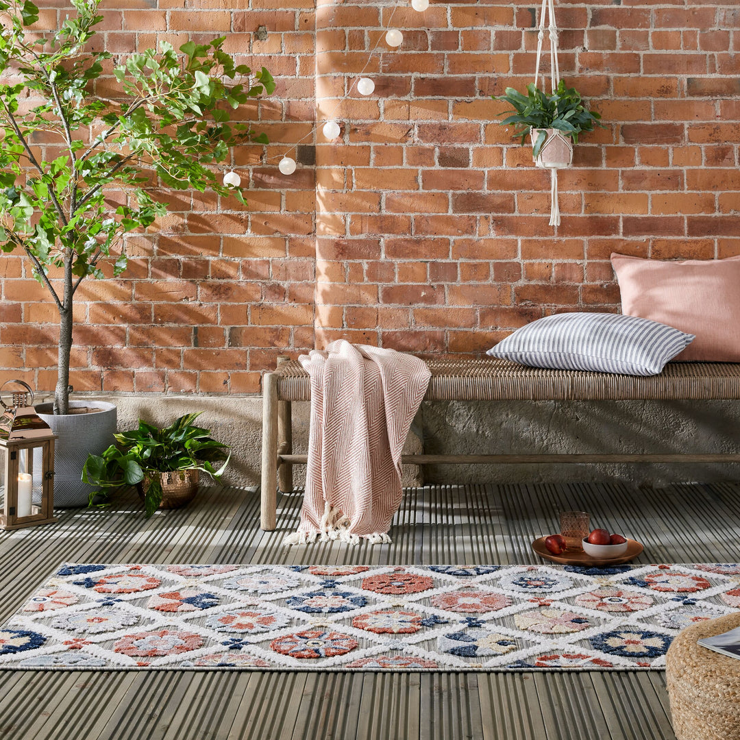tapis gris pour balcon de dimension 60x230cm