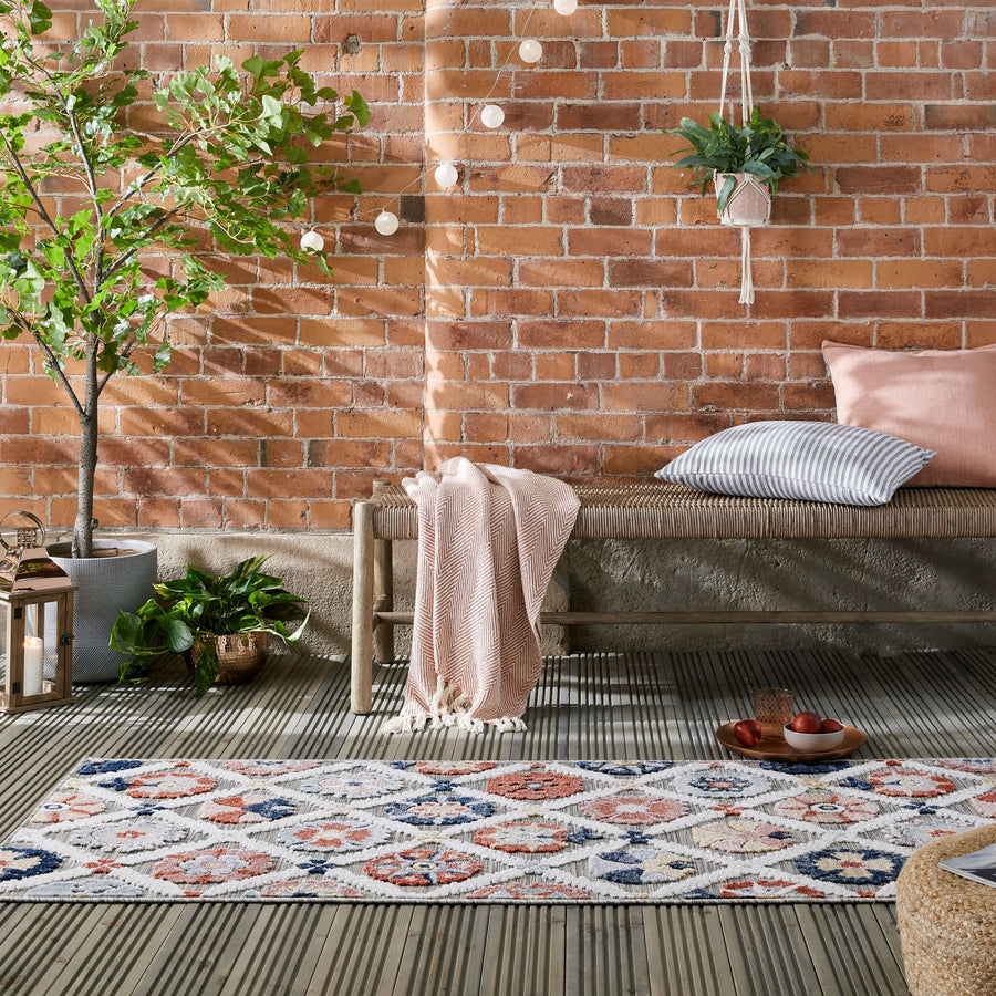tapis gris pour balcon de dimension 60x230cm