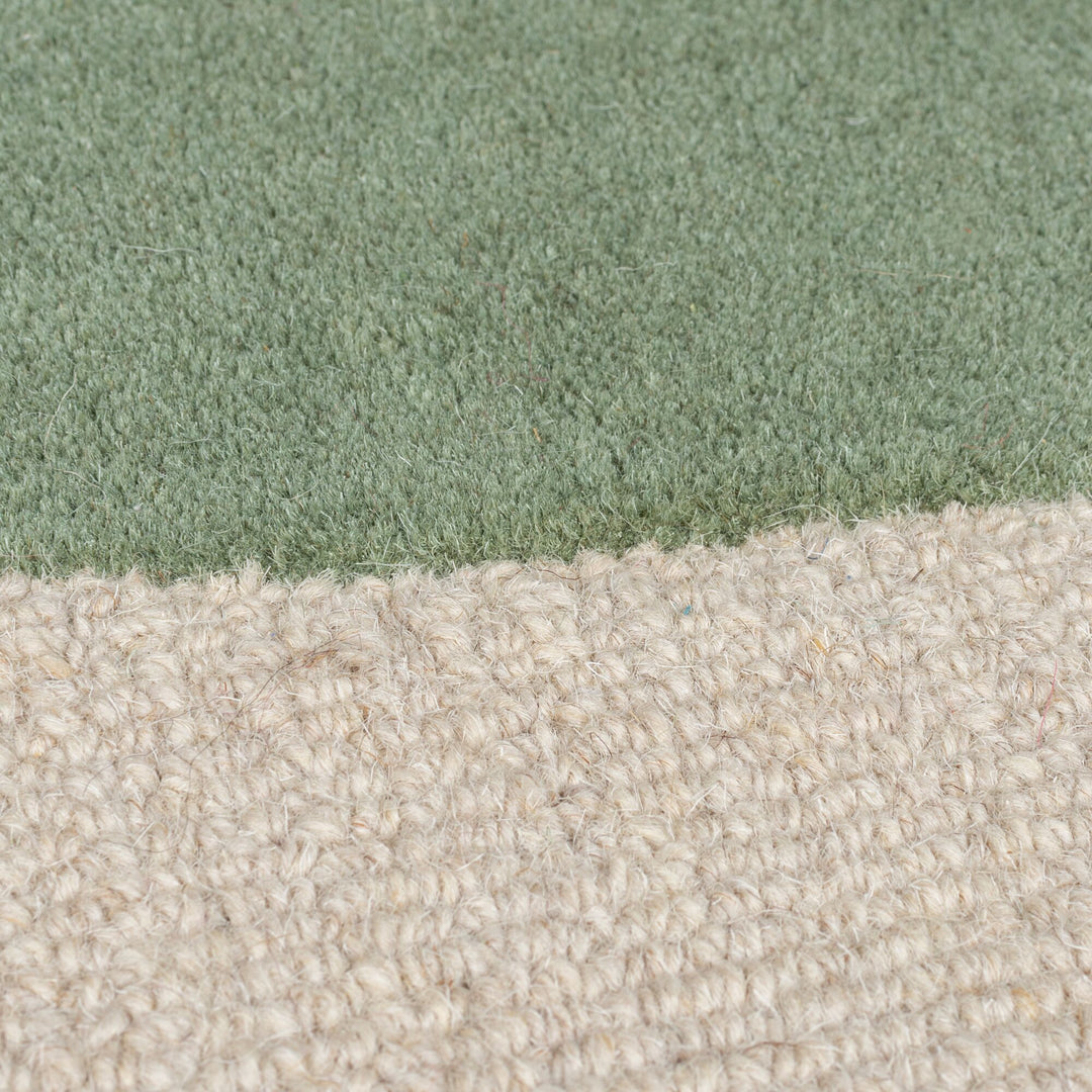 tapis en laine flair #couleur_vert