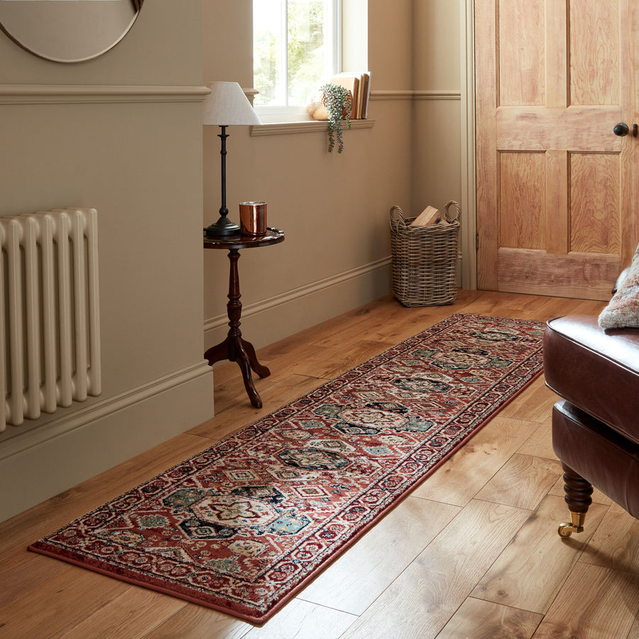 tapis royal pour couloir 60x230cm rouge